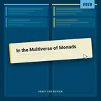 Cover: Rfr028 - In the Multiverse of Monads