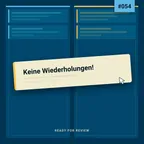 Cover: Rfr054 - Keine Wiederholungen!