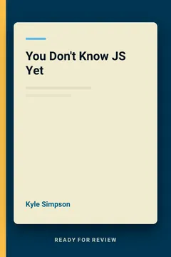 Buchcover: You Don't Know JS Yet